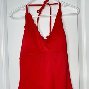 Old navy Red swimsuit or bodysuit
